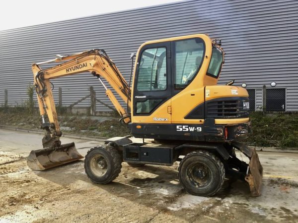 2012 Hyundai ROBEX 55W-9 – Bild 4